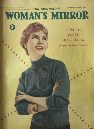 The Australian Woman's Mirror (Bulletin, 1924 series)  (27 April 1960)