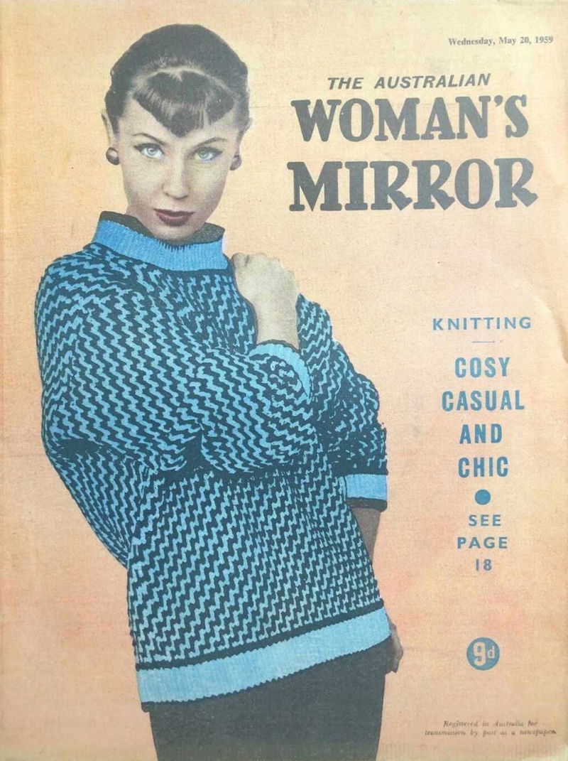 The Australian Woman's Mirror (Bulletin, 1924 series)  (20 May 1959)