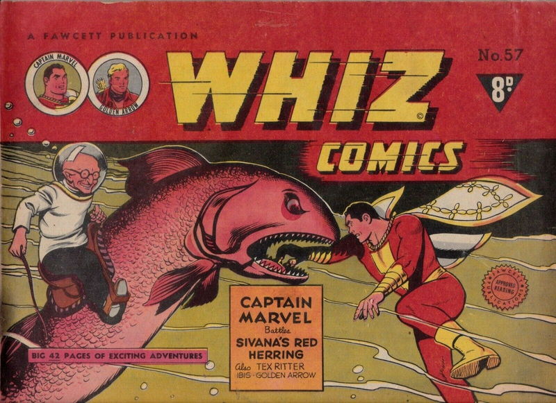 Whiz Comics (Cleland, 1949 series) #57 ([October 1951?])