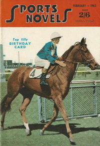 Sports Novels (Thorn, 1946 series)  v34#6 (February 1963)