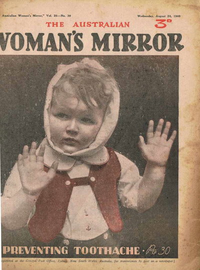 The Australian Woman's Mirror  v25#39 (24 August 1949)