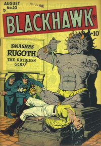 Blackhawk (Quality, 1944 series)  #20 (August 1948)