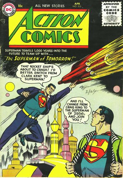 Action Comics (DC, 1938 series) #215 (April 1956)