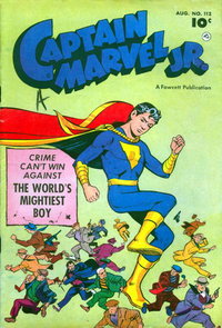 Captain Marvel Jr. (Fawcett, 1942 series)  #112 (August 1952) — Untitled