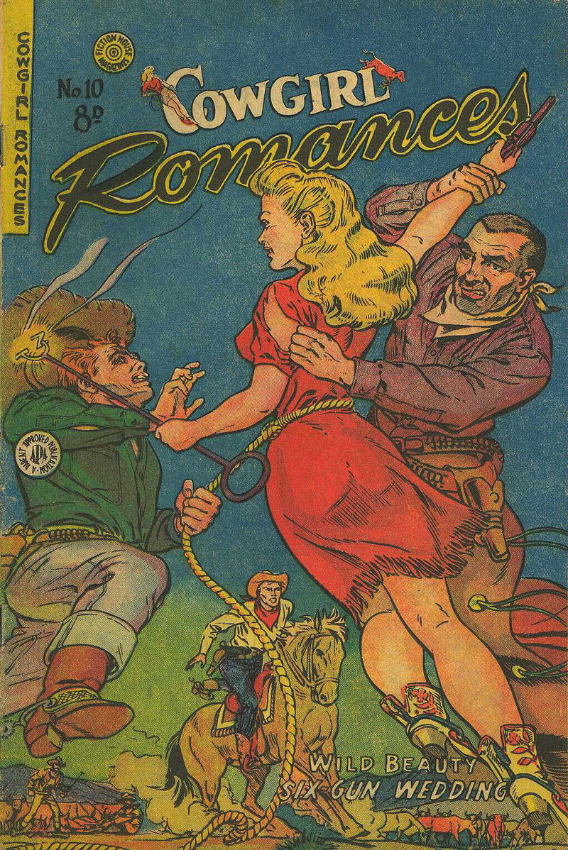 Cowgirl Romances (HJ Edwards, 1950? series) #10 ([July 1951?])