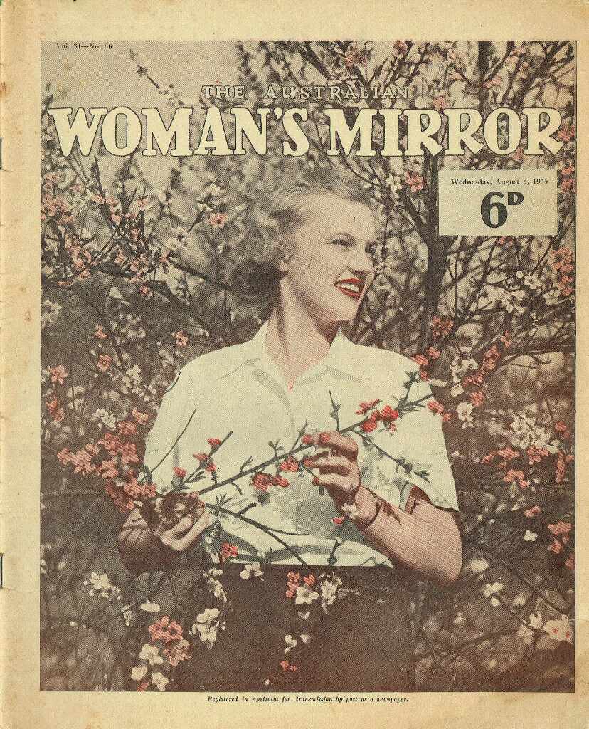 The Australian Woman's Mirror (Bulletin, 1924 series) v31#36 ([3 August 1955?])