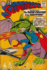Superman (DC, 1939 series)  #151 (February 1962) — The Super-Creature from Krypton!