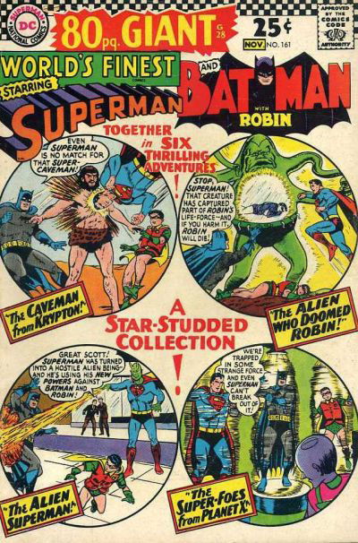 World's Finest Comics (DC, 1941 series) #161 October 1966