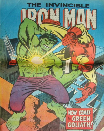 The Amazing Spider-Man (Newton, 1975 series)  #3 ([5 July 1975]) — The Invincible Iron Man [Now Comes the Green Goliath!]