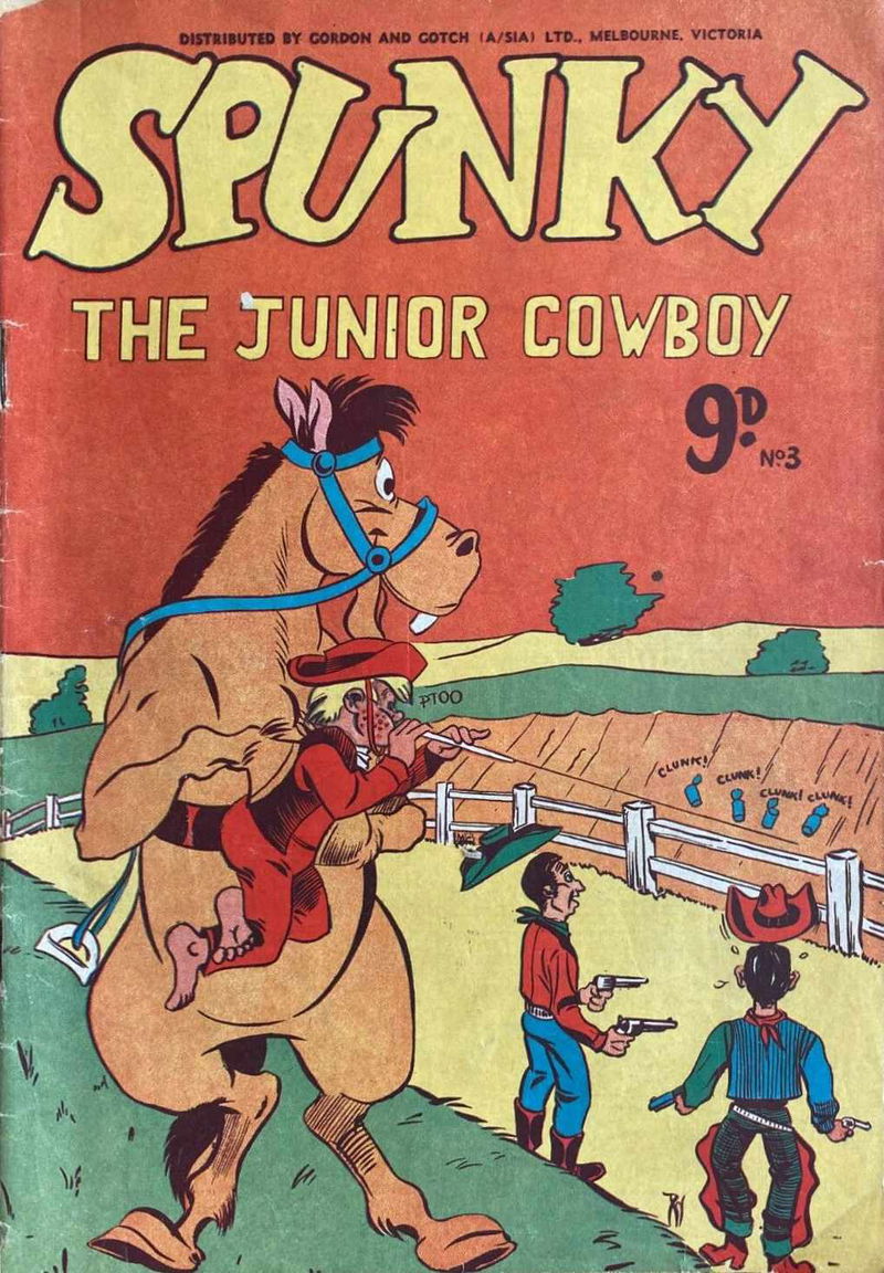 Spunky Junior Cowboy (HJ Edwards, 1954? series) #3 ([February 1955?])