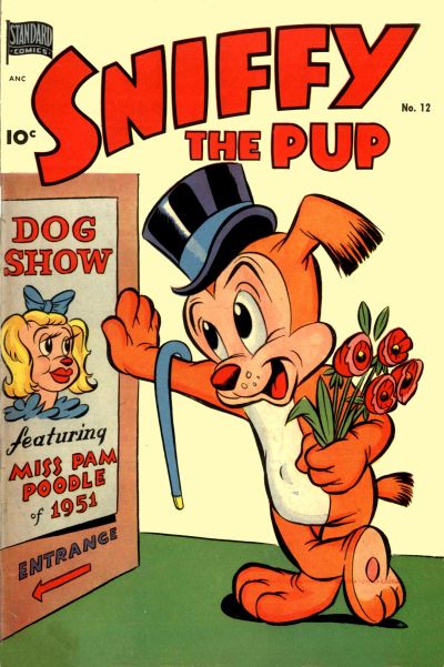 Sniffy the Pup (Pines, 1949 series) #12 (September 1951)