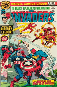 The Invaders (Marvel, 1975 series)  #6 (May 1976) — -- And Let the Battle Begin!