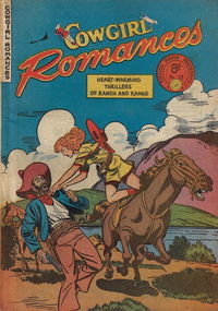 Cowgirl Romances (HJ Edwards, 1950? series) #12 [September 1951?]