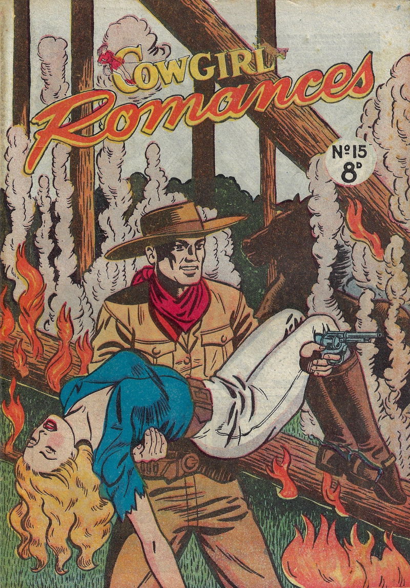 Cowgirl Romances (HJ Edwards, 1950? series) #15 ([December 1951?])