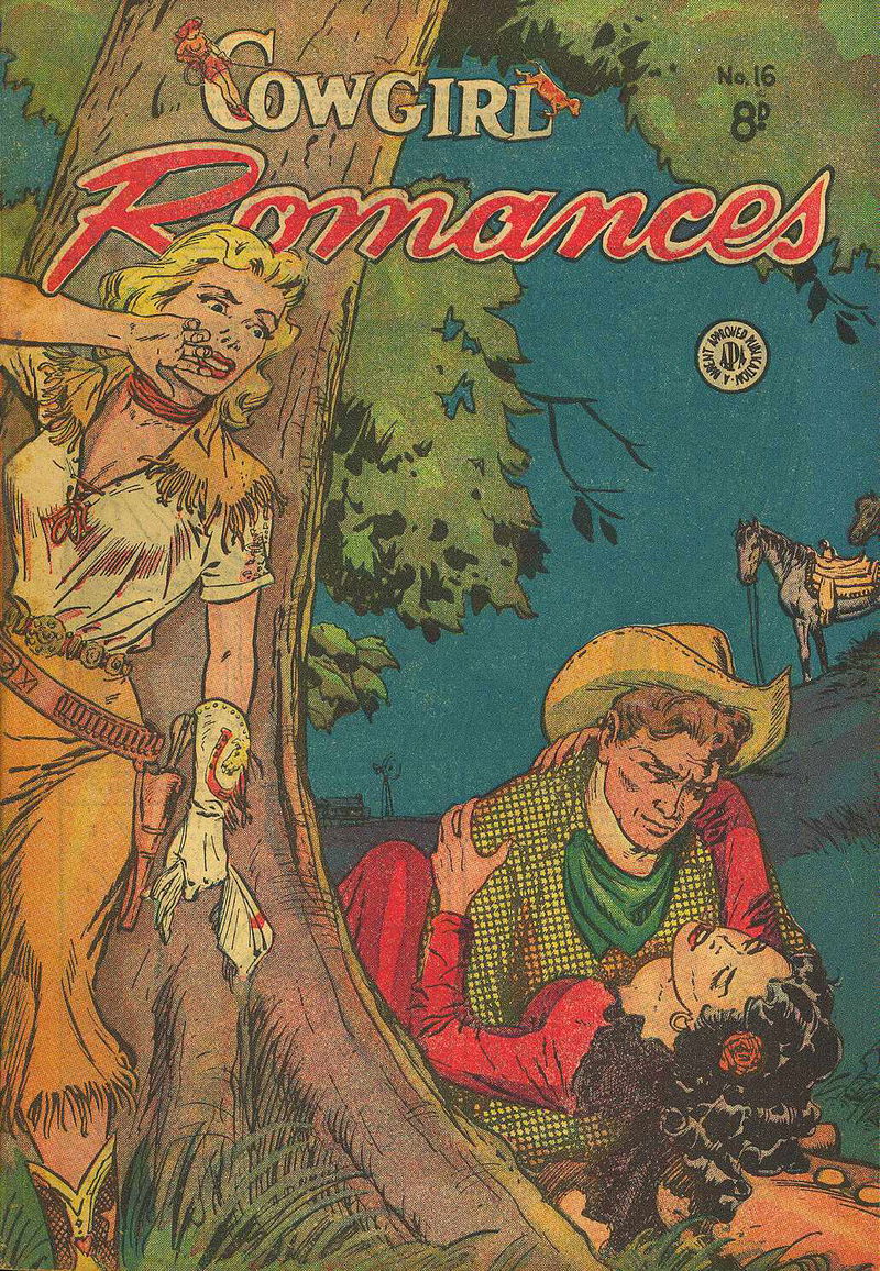 Cowgirl Romances (HJ Edwards, 1950? series) #16 ([January 1952?])