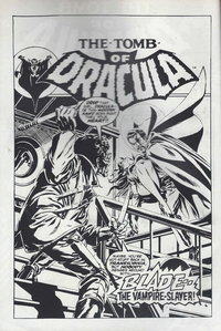 The Tomb of Dracula (Yaffa, 1978 series)  #4 ([July 1979]) — Blade--The Vampire-Slayer!