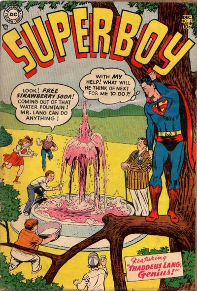 Superboy (DC, 1949 series) #37 (December 1954)