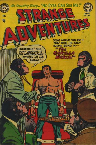 Strange Adventures (DC, 1950 series) #45 June 1954