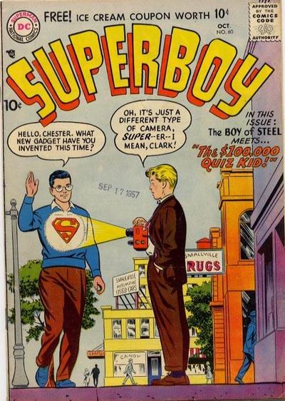 Superboy (DC, 1949 series) #60 (October 1957)