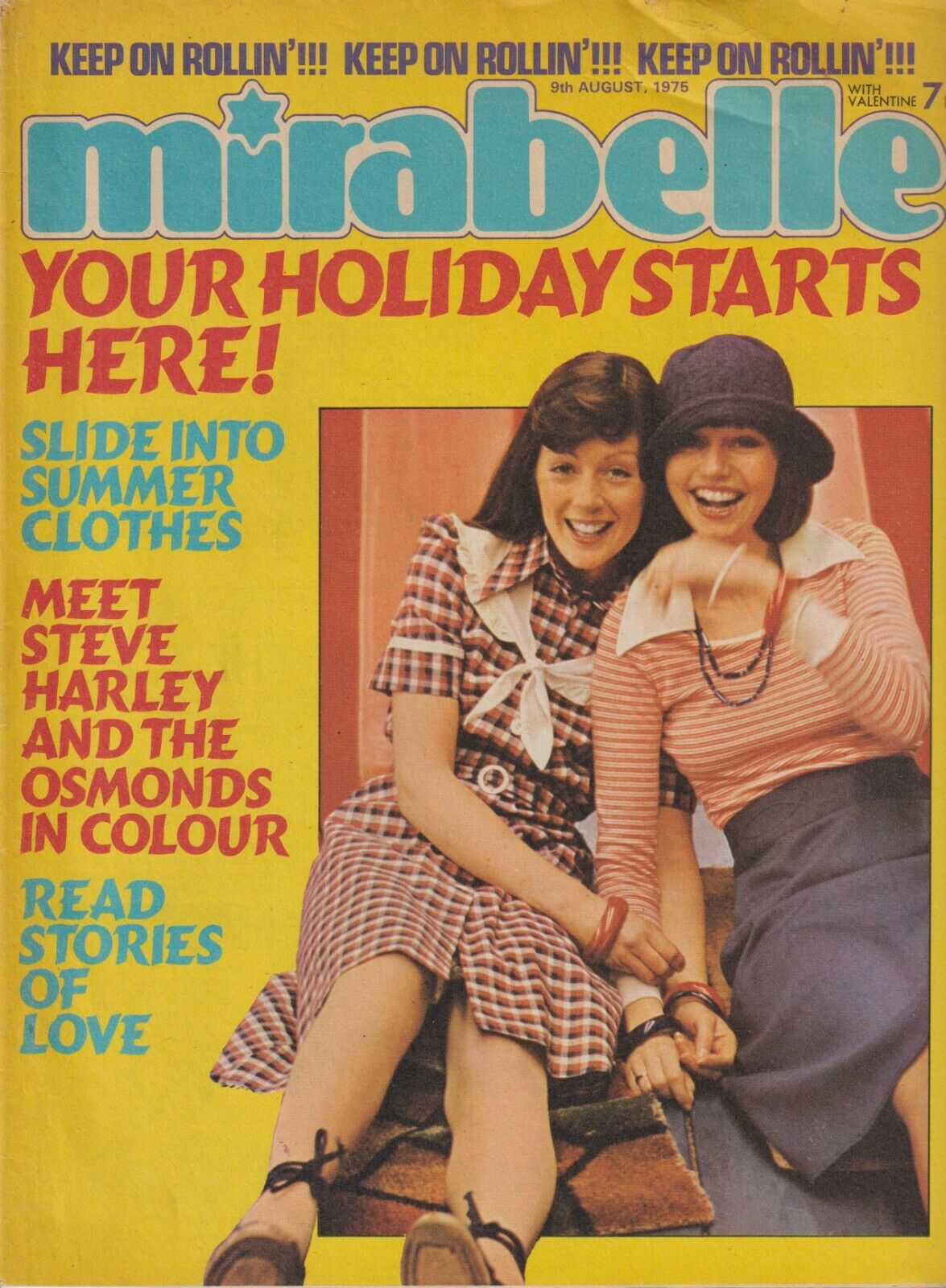 Mirabelle (IPC, 1968? series) 9 August 1975 (9 August 1975)