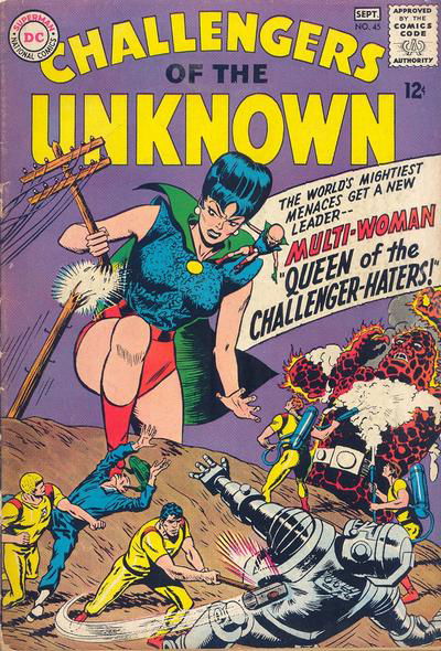 Challengers of the Unknown (DC, 1958 series) #45 August-September 1965