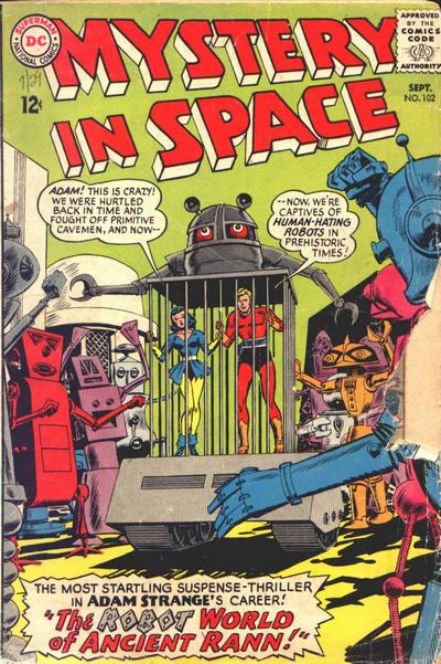 Mystery in Space (DC, 1951 series) #102 (September 1965)