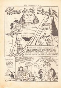 Love Illustrated (Young's, 1951? series) #6 — Flame in the Desert (page 1)