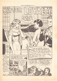 Love Illustrated (Young's, 1951? series) #6 — Bitter Loyalty (page 1)