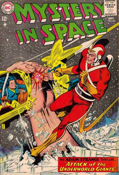 Mystery in Space (DC, 1951 series) #86 September 1963