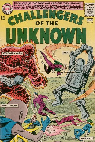 Challengers of the Unknown (DC, 1958 series) #42 (February-March 1965)