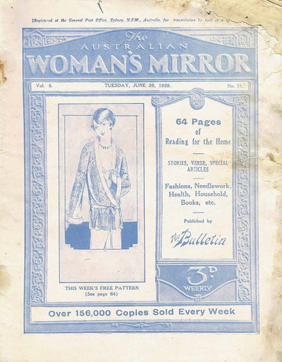 The Australian Woman's Mirror  v5#31 (25 June 1929)