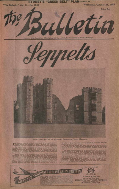 The Bulletin  v74#3846 (28 October 1953)