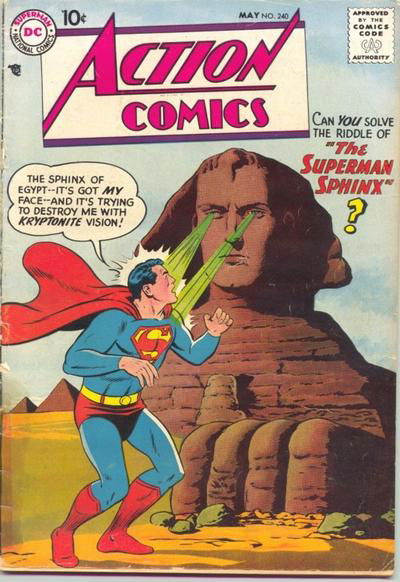 Action Comics (DC, 1938 series) #240 May 1958