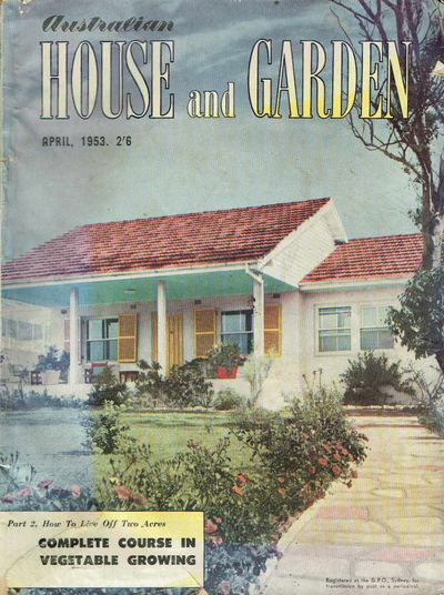 Australian House and Garden (House and Garden, 1948 series) v9#5 [April 1953?]