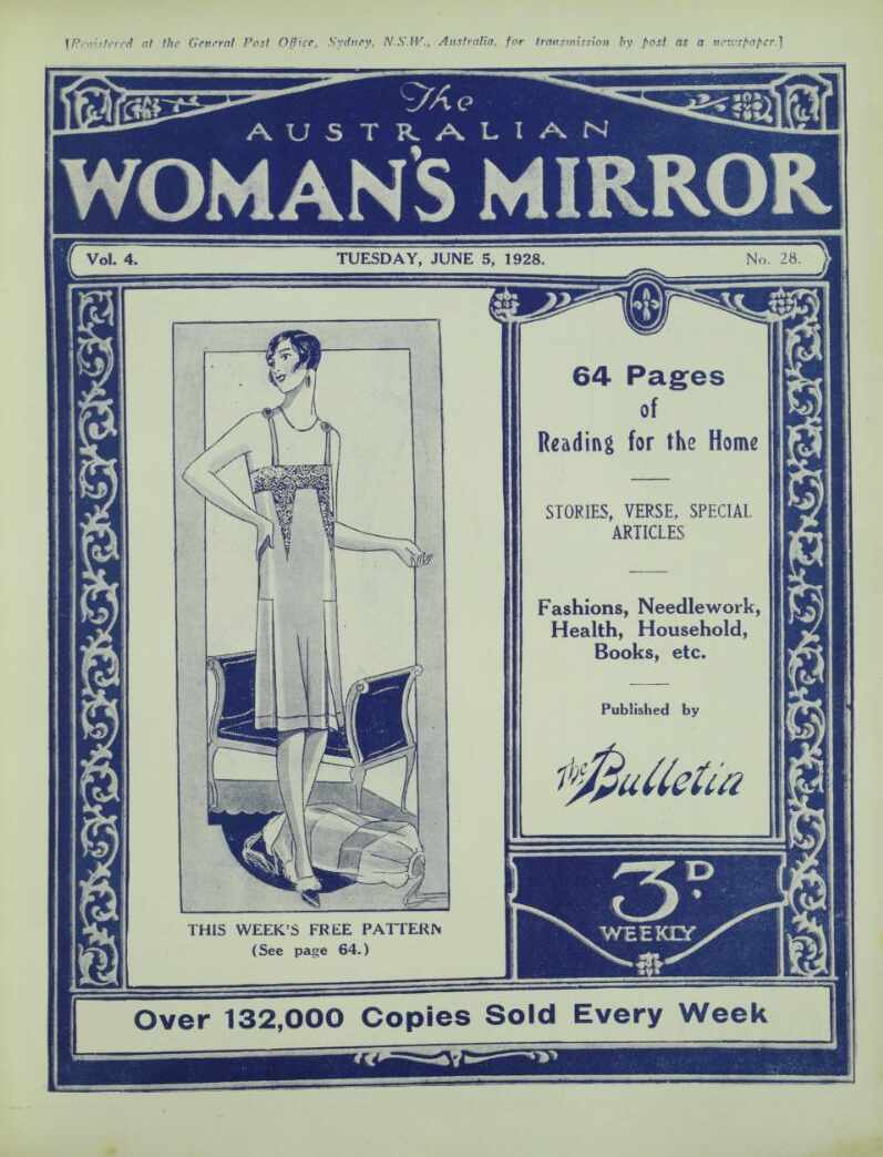 The Australian Woman's Mirror (Bulletin, 1924 series) v4#28 (5 June 1928)
