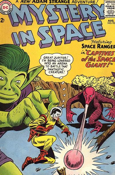 Mystery in Space (DC, 1951 series) #93 (August 1964)
