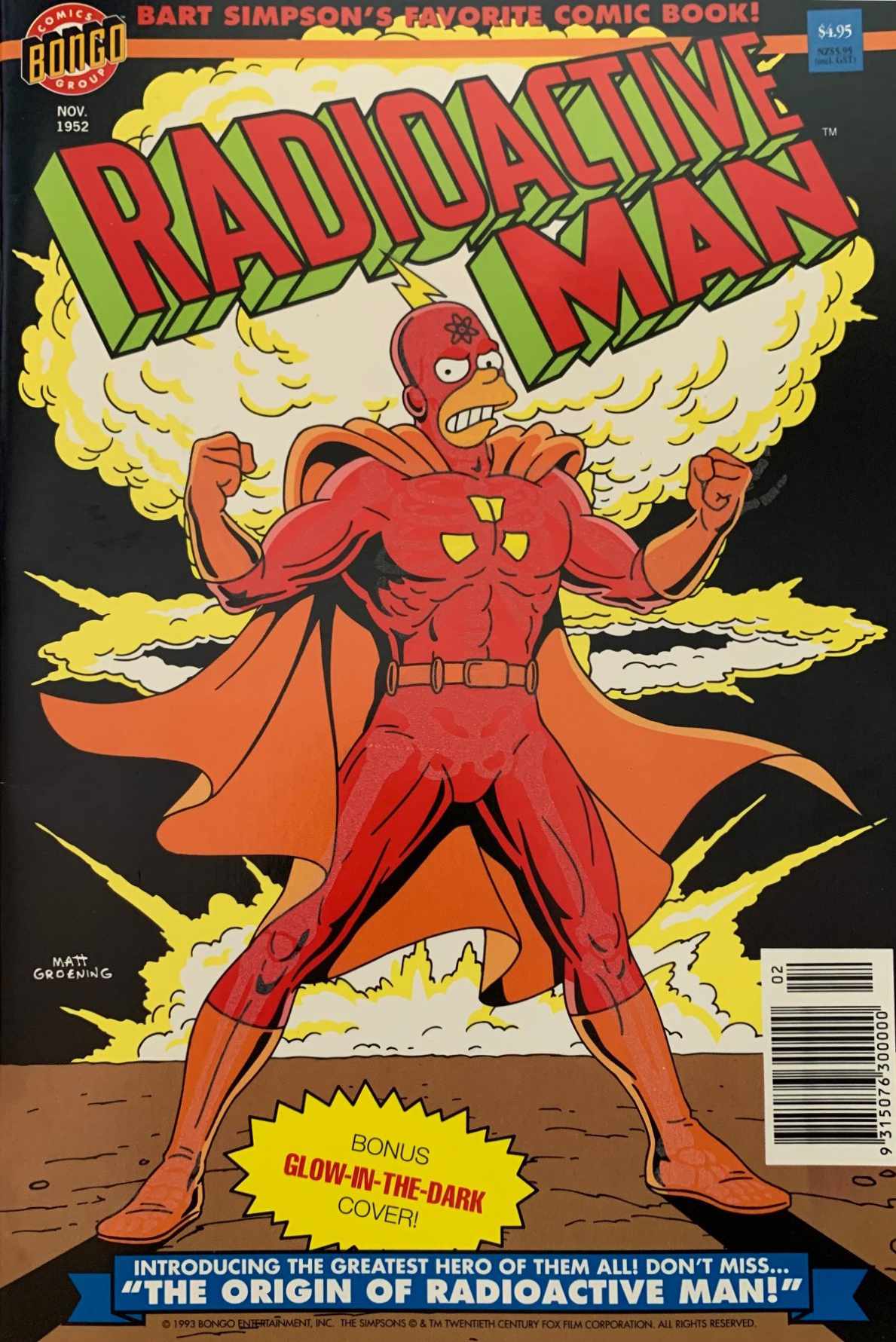 Radioactive Man (Trielle, 1993 series)  ([November 1952 [1993]?])