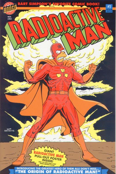 Radioactive Man (Bongo, 1993? series) #1 ([December 16] 1993)