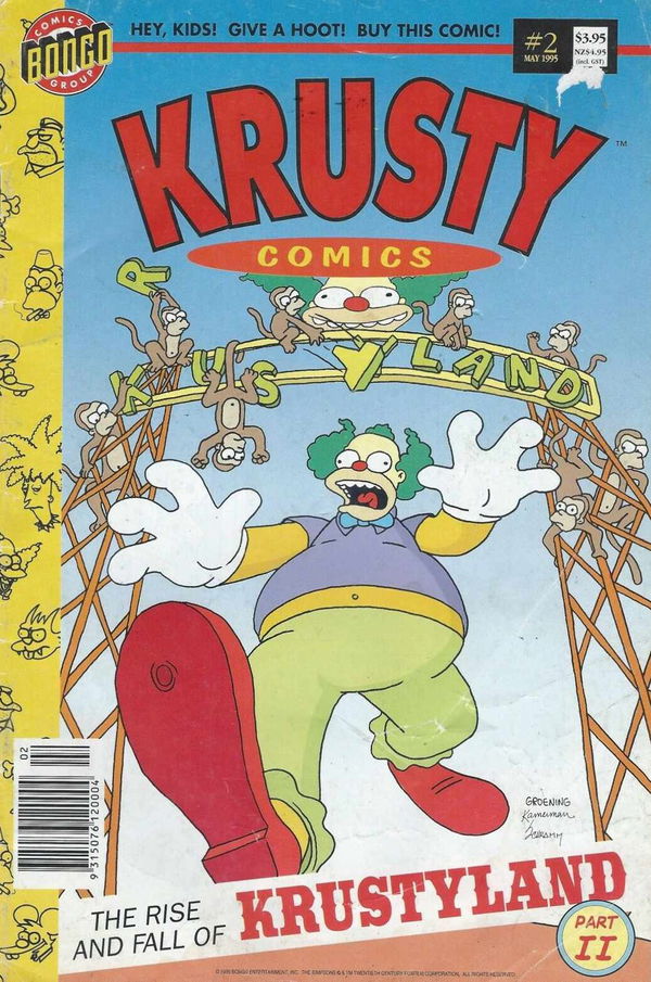 Krusty Comics (Trielle, 1995 series) #2 (May 1995)