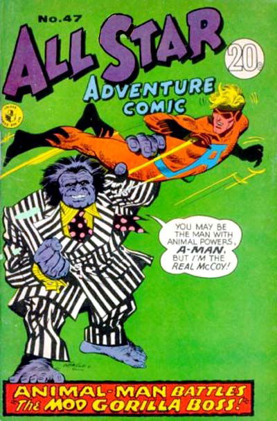 All Star Adventure Comic (Colour Comics, 1960 series) #47 [October 1967?]