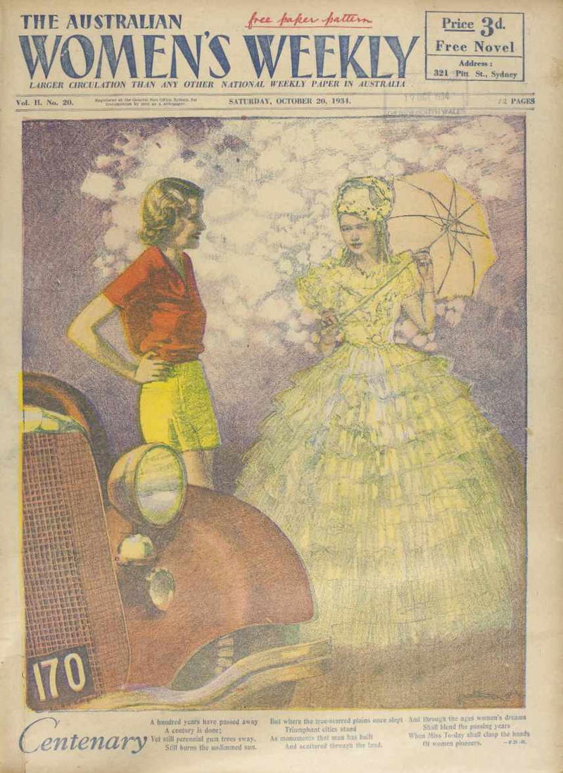 The Australian Women's Weekly (Sydney Newspapers Ltd., 1933 series) v2#20 (20 October 1934)