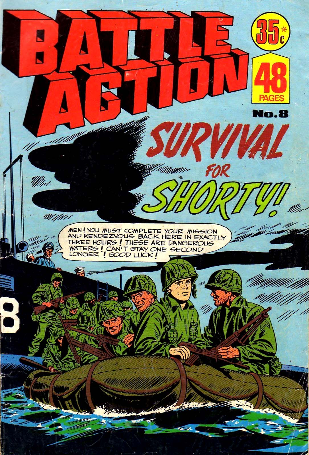 Battle Action (KG Murray, 1975 series) #8 ([March 1976?])