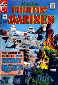 Fightin' Marines (Charlton, 1955 series)  #110 (April 1973) — The Midway Massacre!