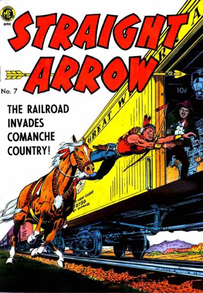 Straight Arrow (Magazine Enterprises, 1950 series) #7 (November 1950)