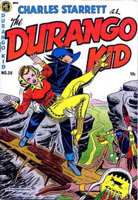 Charles Starrett as the Durango Kid (Magazine Enterprises, 1949 series)  #30 (July-August 1954)