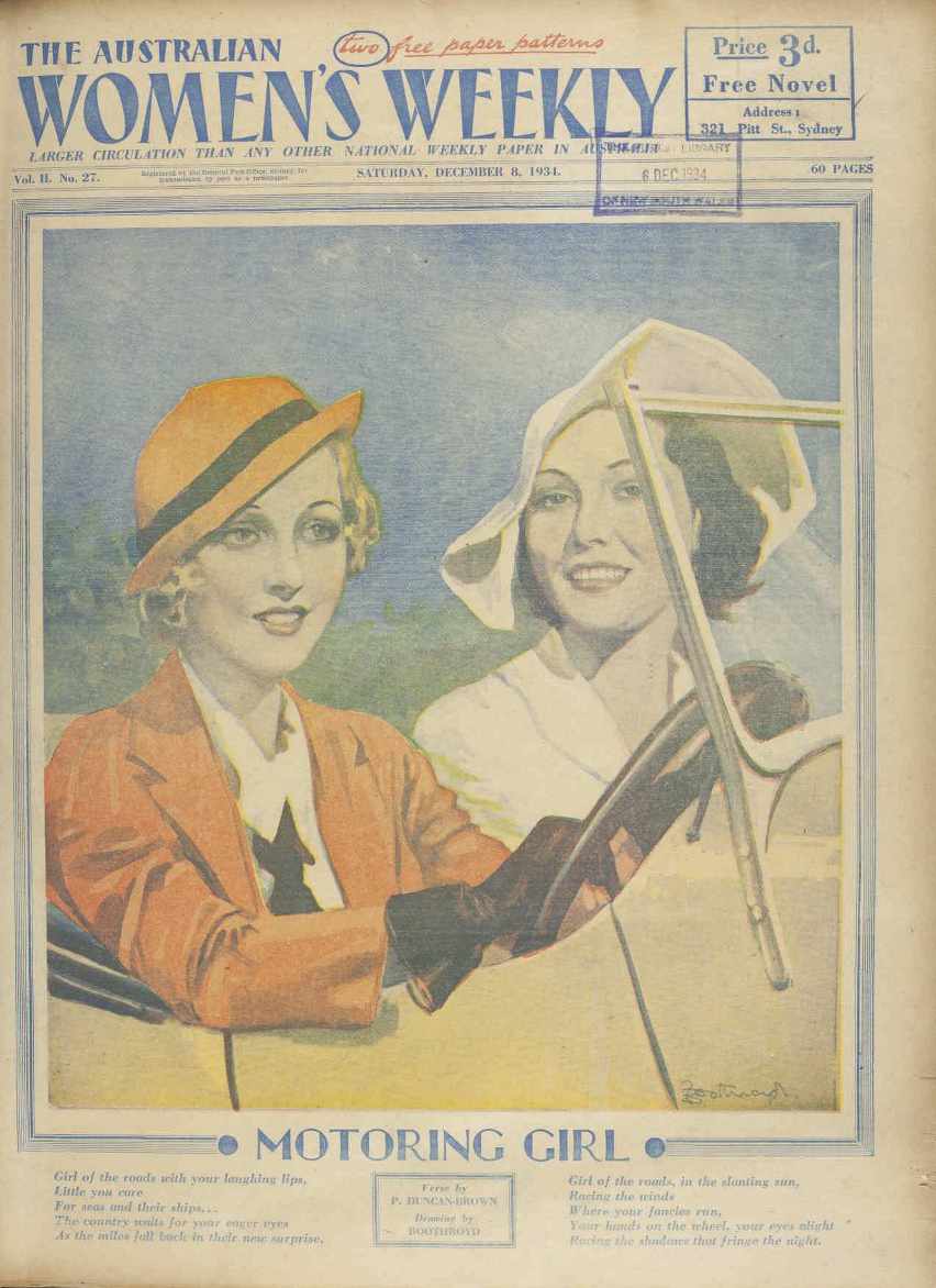 The Australian Women's Weekly (Sydney Newspapers Ltd., 1933 series) v2#27 (8 December 1934)