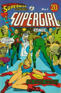 Superman Presents Supergirl Comic (Colour Comics, 1973 series) # 1 [April 1973?]