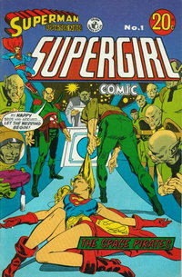Superman Presents Supergirl Comic (Colour Comics, 1973 series)  # 1 ([April 1973?])