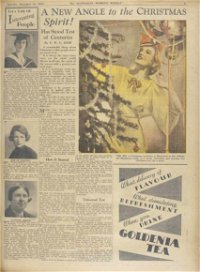 The Australian Women's Weekly (Sydney Newspapers Ltd., 1933 series) v2#28 — A New Angle to the Christmas Spirit (page 1)