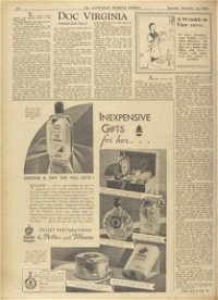 The Australian Women's Weekly (Sydney Newspapers Ltd., 1933 series) v2#28 — A Wrinkle in Time Saves… (page 1)